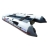 Лодка надувная моторная ALTAIR HD410 с НДНД белый/серый