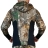 Толстовка с капюшоном TERRAMAR Black+RealTree L р.48-50 камуфляж/лес