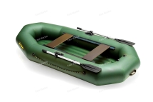 Лодка надувная гребная LEADER КОМПАКТ 270НДНД зелёный 2,7м