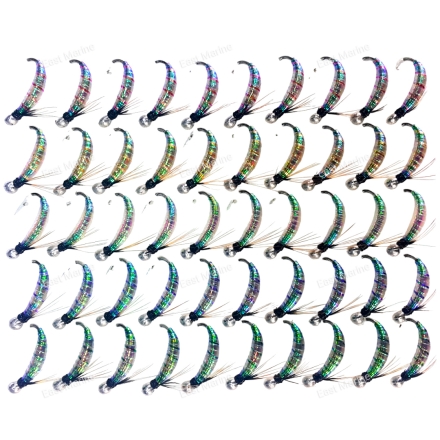 Муха донная Зелёный люр в ассортименте №08 Kumho