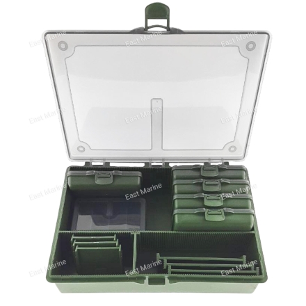 Коробка рыболовная универсальная OF-9CP002 55х200х270мм внутри 6 коробочек