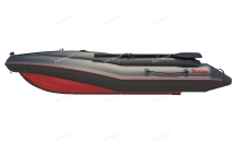 Лодка надувная моторная BADGER AIR LINE ARL390S-BLACK/RED НДНД 3,9м с штормовым бортом