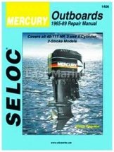 Инструкция по ремонту Mercury 3/4ц. (65-89) 18-01406