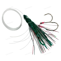 Октопус оснащенный 2HS-14WV328 волнистый/т-зеленый белый/лазерный рисунок