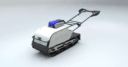 Мотобуксировщик SnowDog-Yamaha Y13MER с реверсом