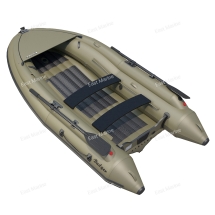 Лодка надувная моторная BADGER AIR LINE ARL390S-OLIVE НДНД 3,9м с штормовым бортом