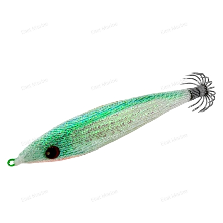 Кальмарница грузовая DTD SILICONE PAPALINA GLOW 95мм/100гр зелёный