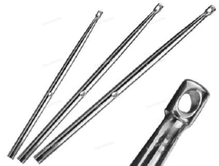 Флагшток 610 мм, нерж. сталь        SF30702-2