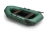 Лодка надувная гребная LEADER КОМПАКТ 255 зелёный 2,55м