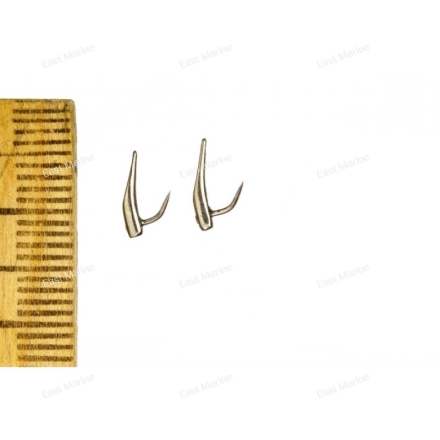 Блесна на корюшку КОСА 10мм серебро (K10K-S)