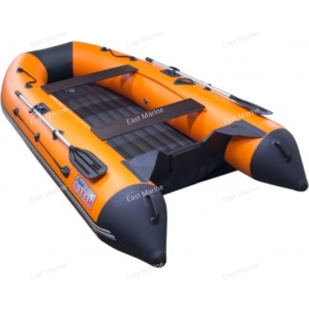 Лодка надувная моторная Алтай A320 НДНД оранжевый/чёрный 3,2м