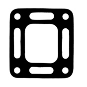 Прокладка под проставку коллектора Mercruiser 18-2849