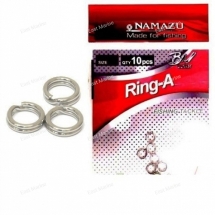 Заводное кольцо Namazu RING-A №1 11,5мм 43кг упаковка 10 шт