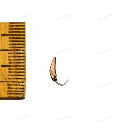 Блесна на корюшку РОК 10мм фиолетовый металл (K10R-V)