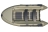 Лодка надувная моторная BADGER AIR LINE ARL420S-OLIVE НДНД 4,2м с штормовым бортом