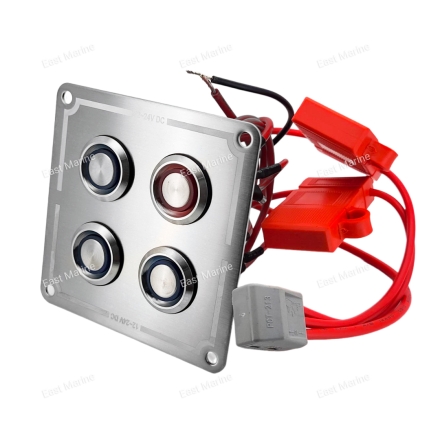 Панель включателей 12/24V, 15А         SF50826-4