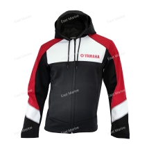 Куртка Classic с капюшоном, красная/черная, р.XL. 90798-C07BK-XL